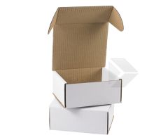 160X150X70MM WHITE POSTAL BOX
